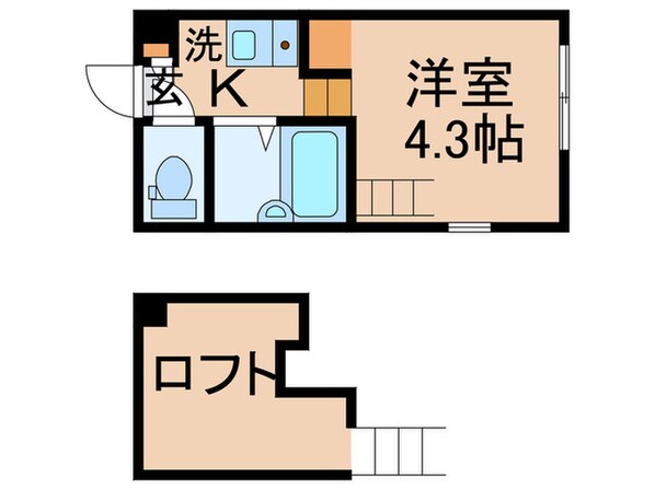 栄の物件間取画像